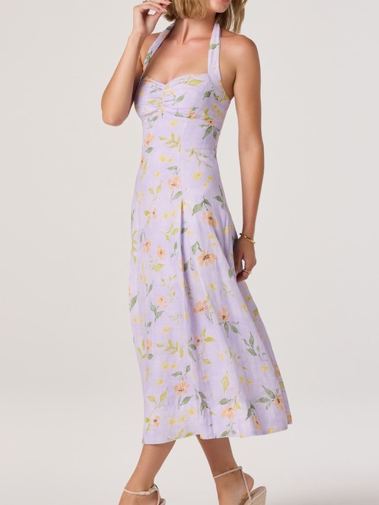 Astr Dresses & Skirts - ASTR the Label Floral Halter Neck Dress in Size S
